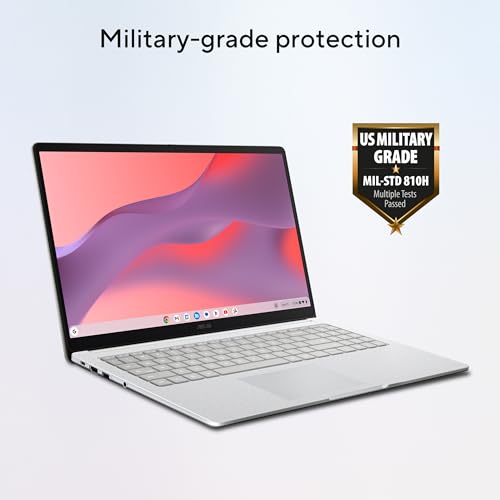 ASUS Chromebook CX15 Laptop, 15.6" FHD Anti-Glare Display, Intel Celeron N4500 Processor, 128GB Storage, 8GB RAM, ChromeOS, Pure Grey