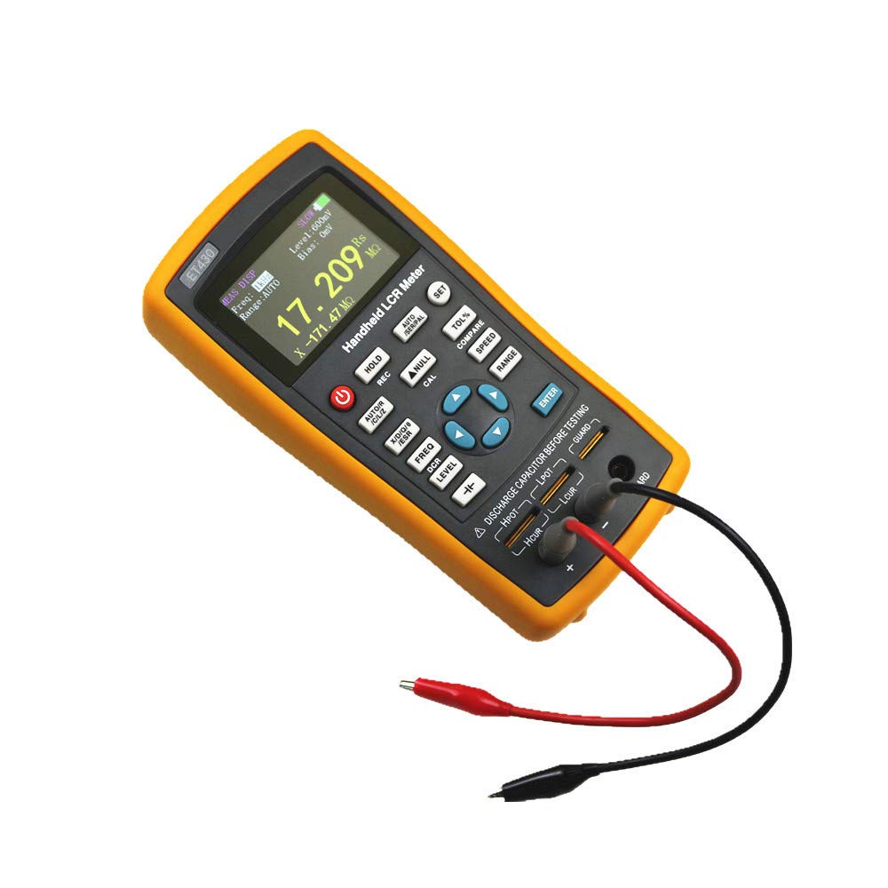 East Tester ET430 Handheld Digital LCR Meter Portable Capacitance Tester Multifunction Digital capacitance inductance Resistance Tester