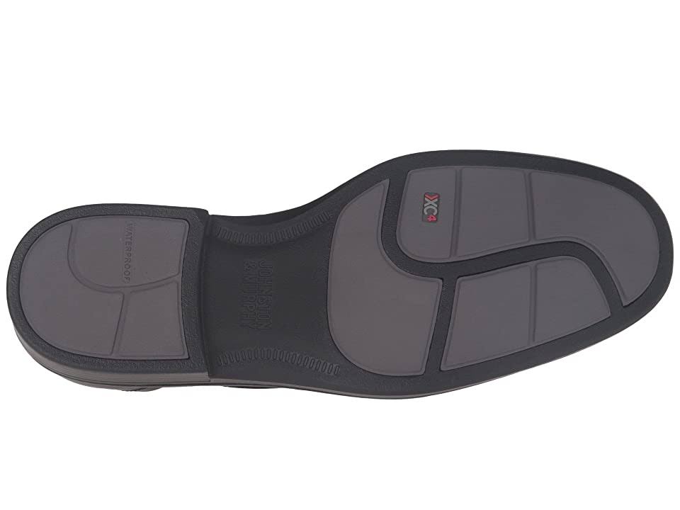 Johnston u0026 Murphy Men&s Stanton Moc Venetian, Black Waterproof Calfskin Size: 12 M