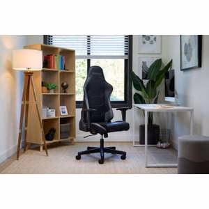 RESPAWN 110 Ergonomic PVC Gaming Chair-Racing Style High Back Office Chair -Integrated Headrest, Recline with Adjustable Tilt Tension & Angle Lock