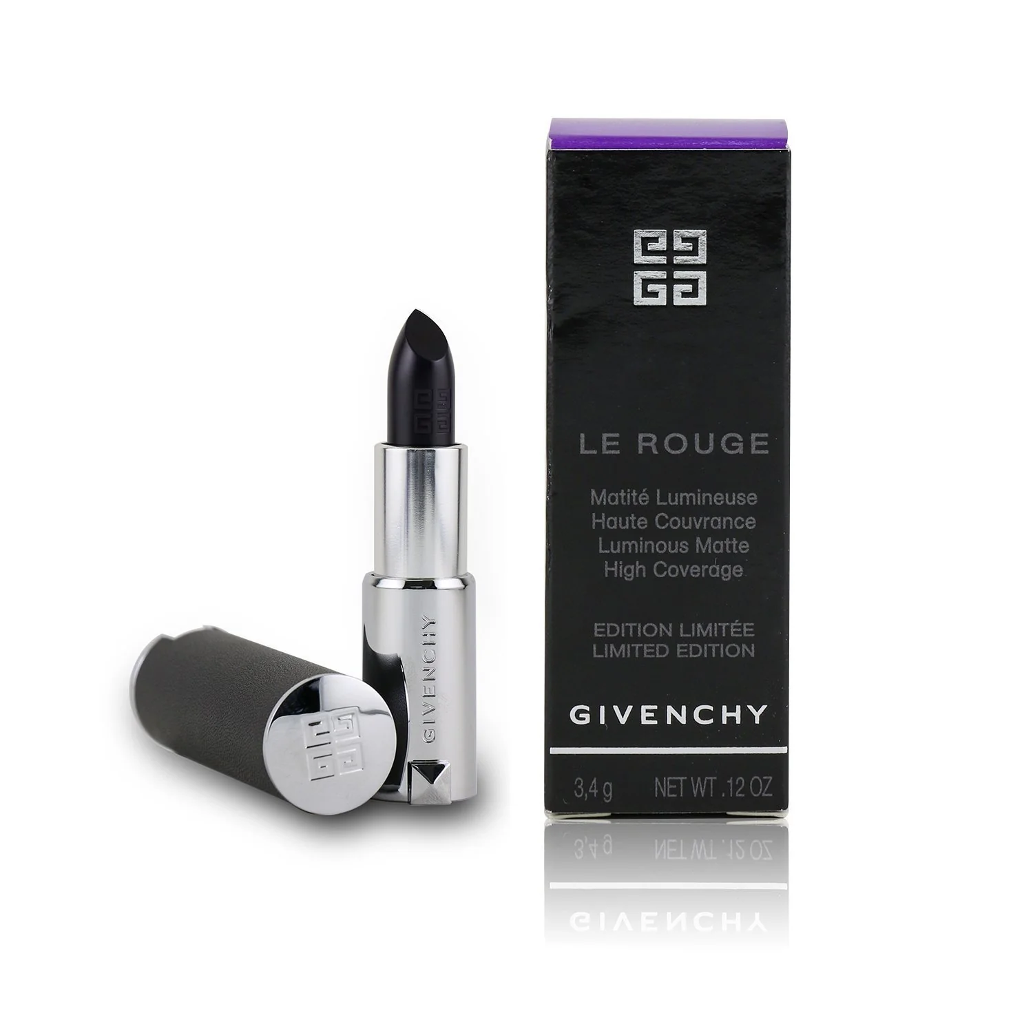 Givenchy Le Rouge Luminous Matte High Coverage Lipstick - # 333 L'interdit  3.4g/0.12oz