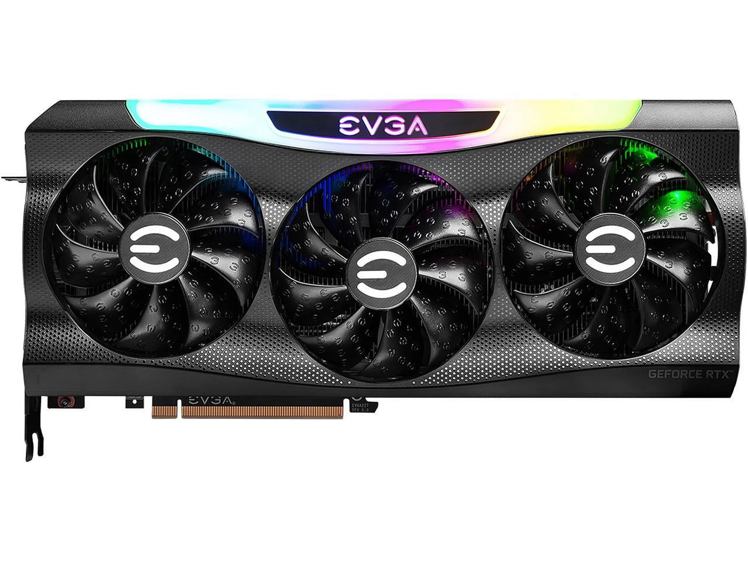 EVGA GeForce RTX 3070 FTW3 ULTRA GAMING Video Card, 08G-P5-3767-KL, 8GB GDDR6, iCX3 Technology, ARGB LED, Metal Backplate, LHR