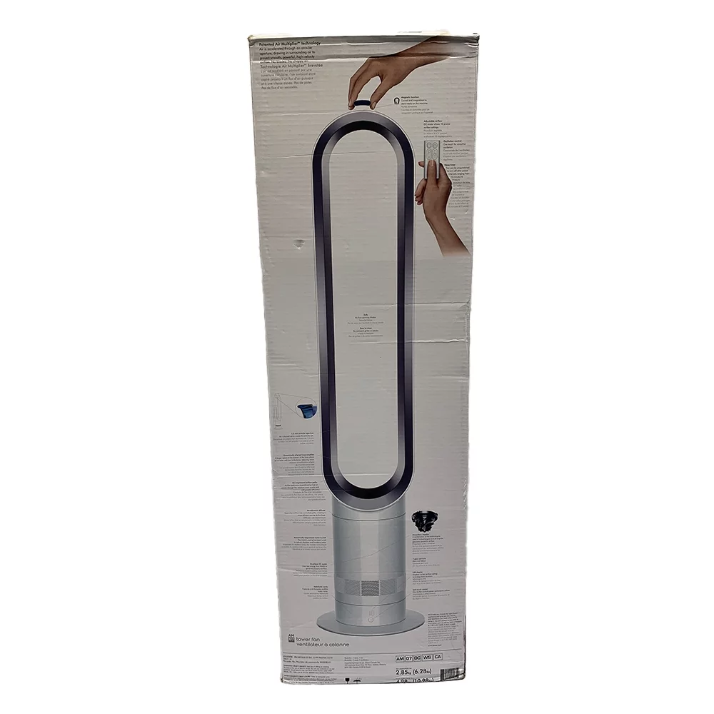 Dyson Cool AM07 Air Multiplier Tower Fan | White/Silver | Refurbished