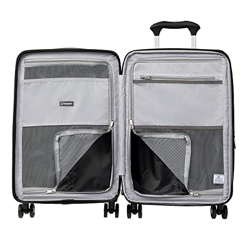 Travelpro Maxlite Air Hardside Expandable Carry on Luggage, 8 Spinner Wheels, Lightweight Hard Shell Polycarbonate Suitcase, Shadow Grey