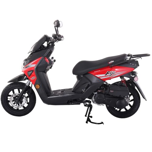 X-PRO Fiji 200 EFI Electronic Fuel Injection Moped Scooter with 13" Alloy Wheels