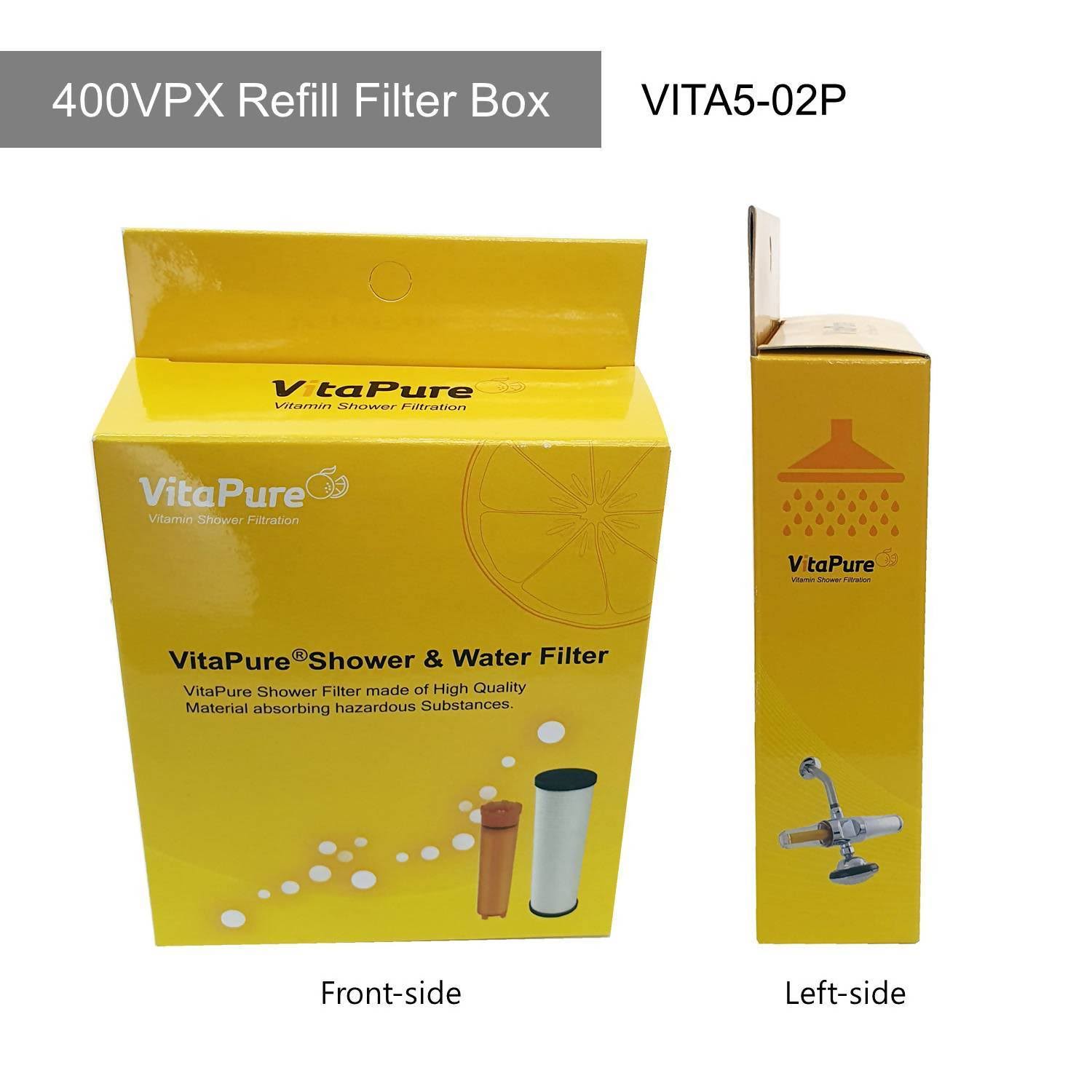 Sonaki SUF-400VPX VitaPure Vitamin C Combo Universal Inline Shower Filter