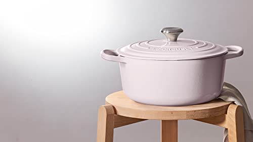 Le Creuset Enameled Cast Iron Signature Round Dutch Oven, 5.5 qt., Cerise