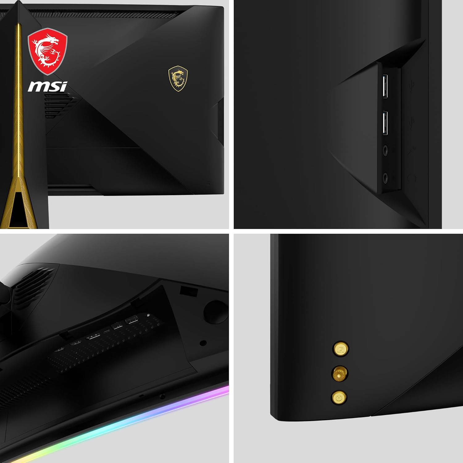 MSI MEG 342C QD OLED, 34" Curved Gaming Monitor, 3440 x 1440 (UWQHD), OLED, 0.1ms, 175Hz, FreeSync Premium, HDR 400, HDMI, DP Port, USB Type C, Tilt