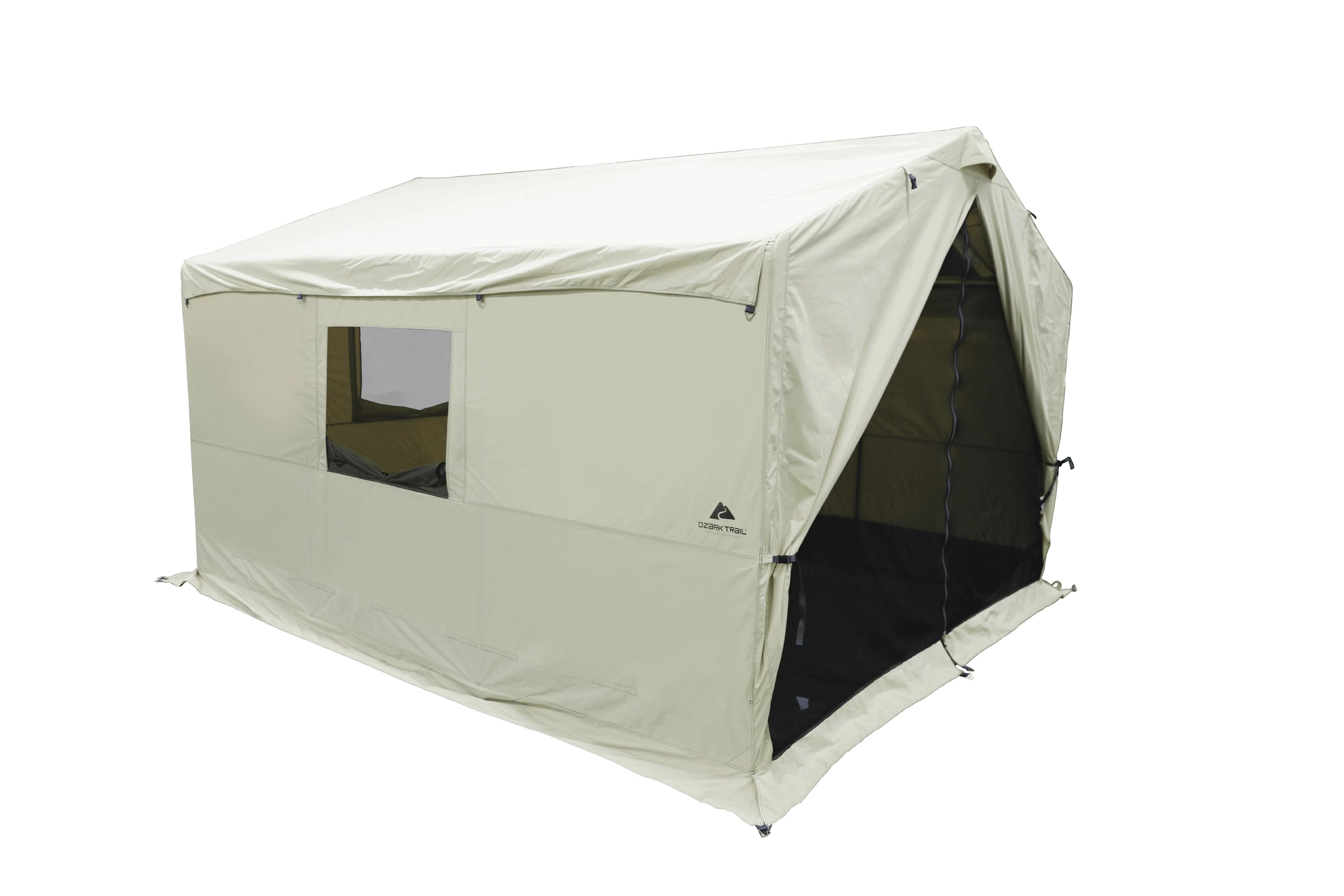 Ozark Trail 6-Person North Fork 12' x 10' Outdoor Wall Tent, with Stove Jack