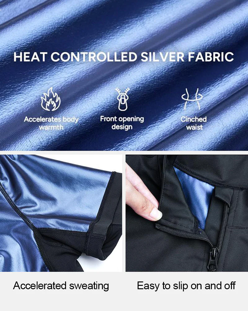Women's Full Body Sauna Suit for Waist Training and Belly Fat Workouts