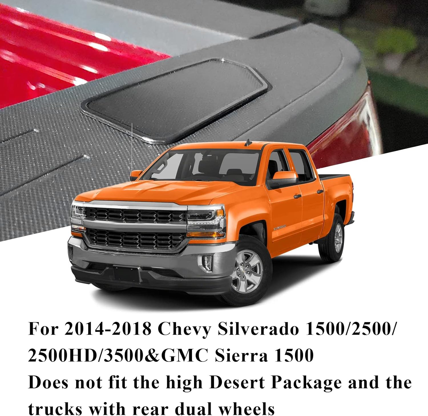 TTCR-II Bed Rail Stake Hole Covers For 2015-2020 GMC Canyon and Chevy Colorado