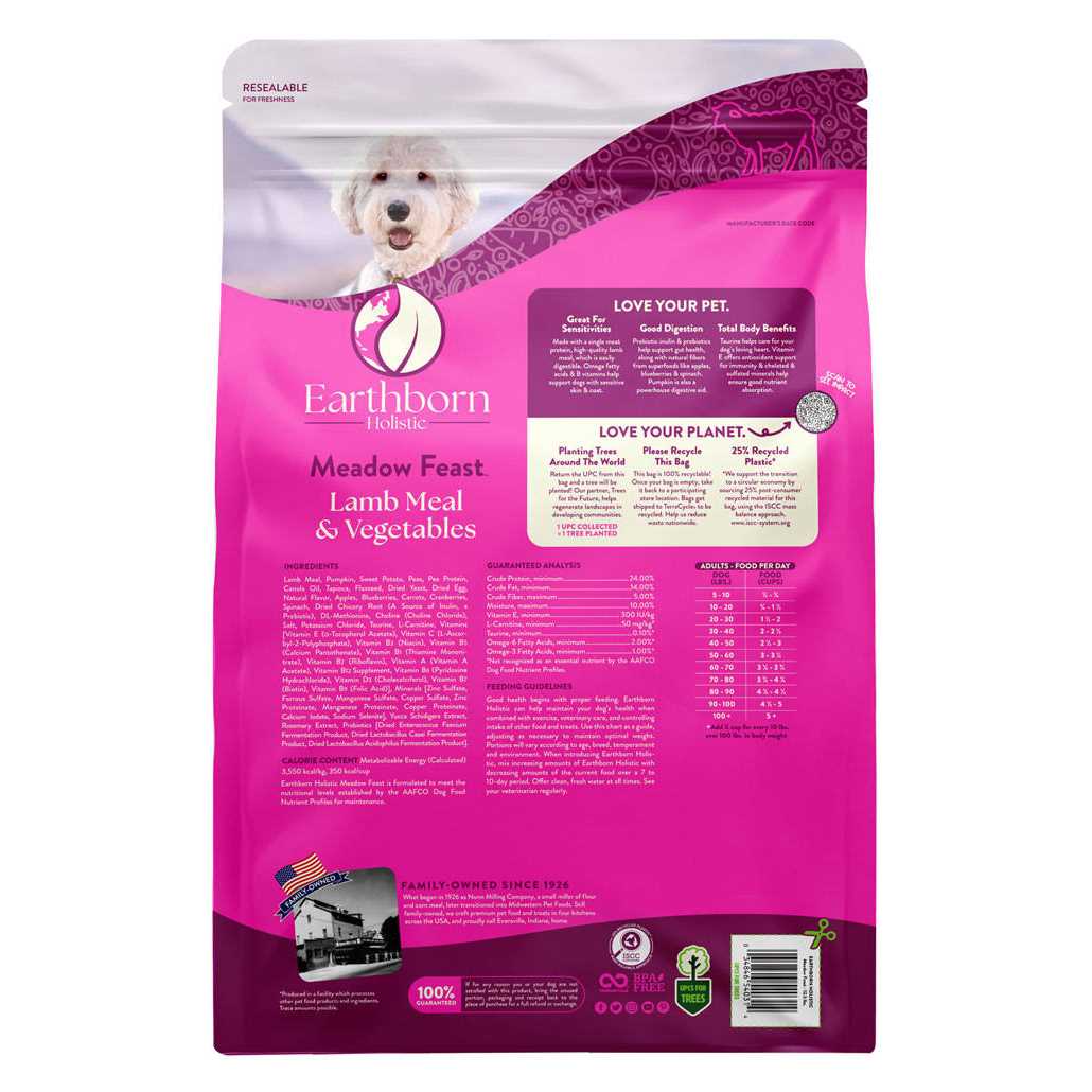 Earthborn Holistic Grain Free Dry Dog Food Meadow Feast - Pet Supplies online store