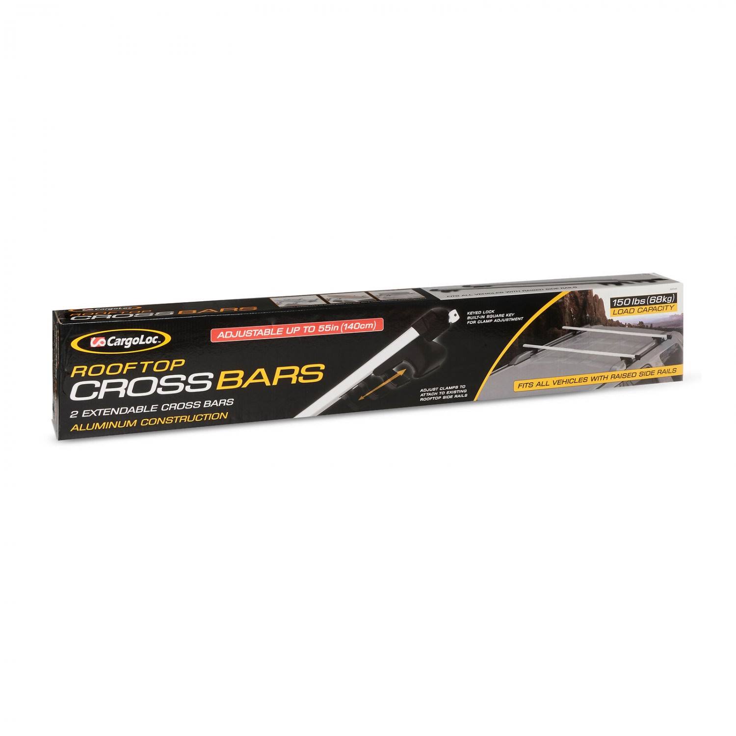 Cargoloc Rooftop Cross Bars, Set of 2