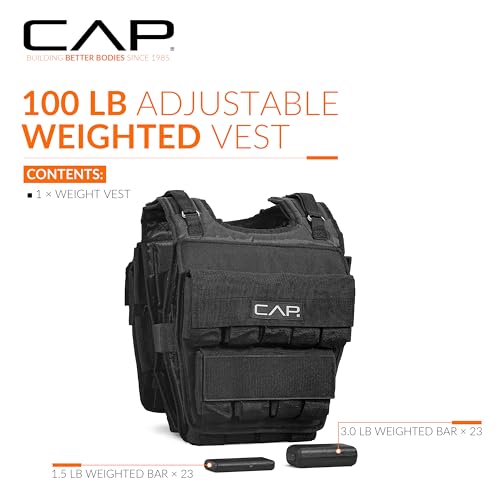 CAP Barbell Adjustable Weighted Vest | Various Sizes