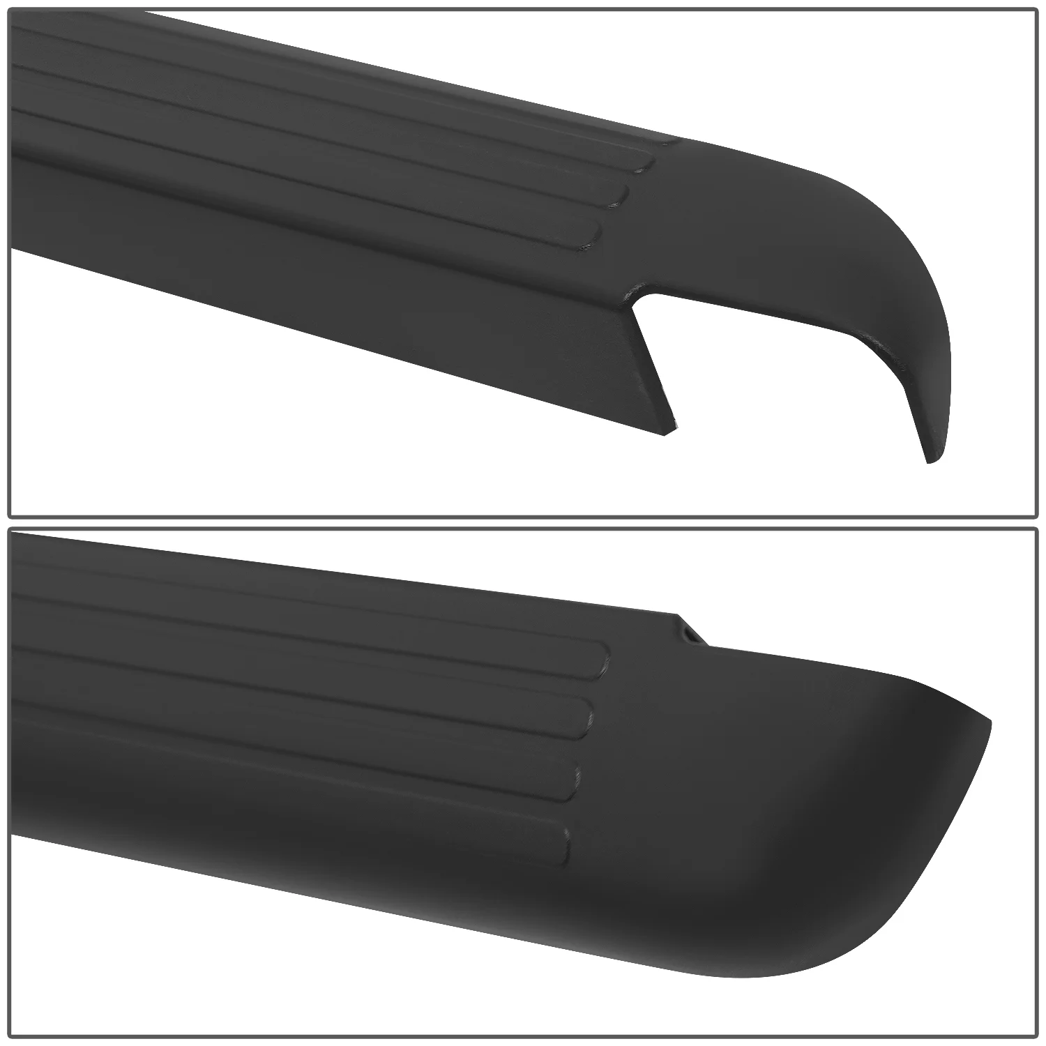 DNA Motoring 3Pcs 73.3" Tailgate Bed Rails Caps Protector for 2005-2014 Nissan Frontier