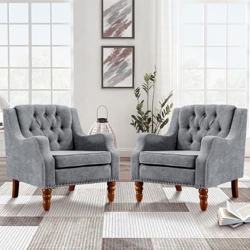 Accent Chairs Set of 2
