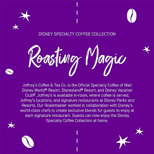 Joffrey's Coffee - Disney Mickey Mouse Classic Blend, Disney Specialty Coffee Collection, Artisan Medium Roast Coffee, Arabica Coffee Beans