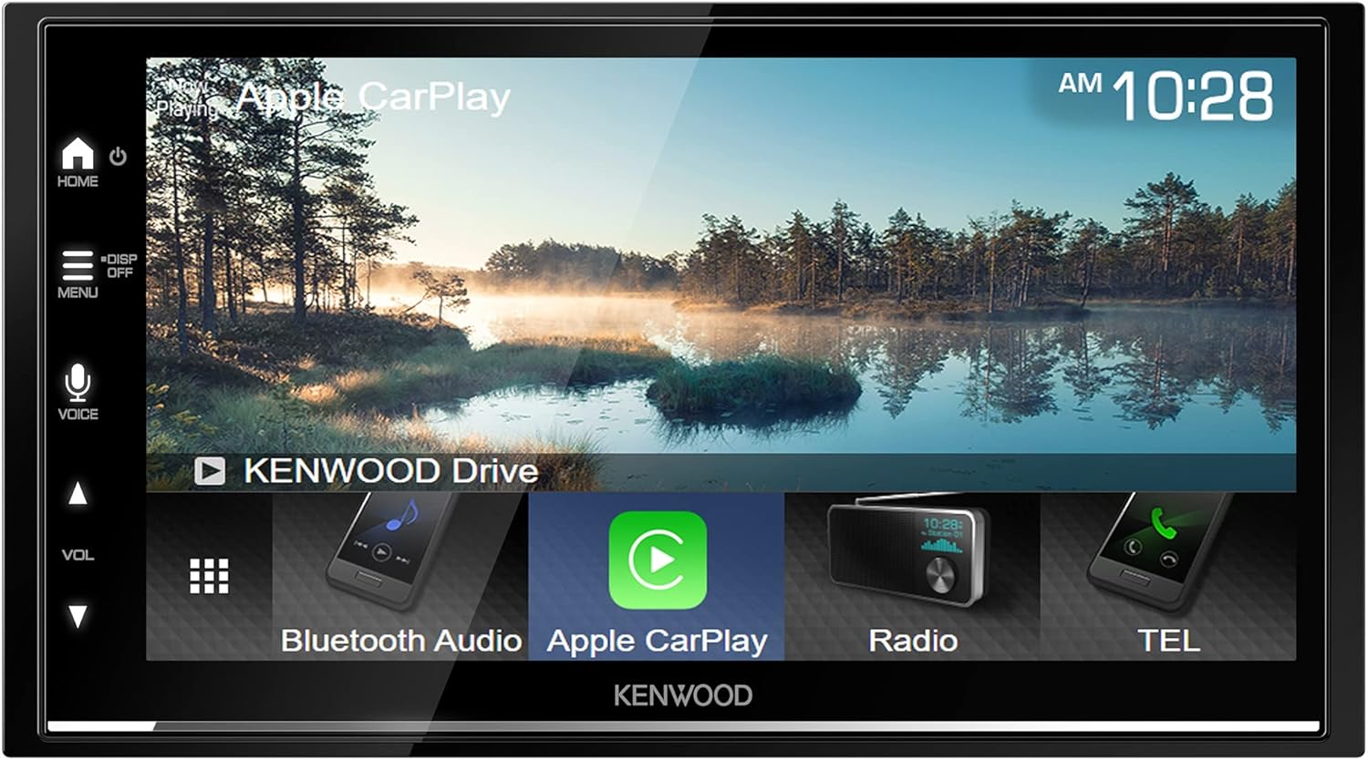 KENWOOD DMX8709S 6.8-Inch Capacitive Touch Screen, Car Stereo, Wireless CarPlay and Android Auto, Bluetooth, AM/FM Radio, MP3 Player, USB Port
