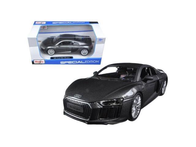 Audi R8 V10 Plus Grey Special Edition 1/24 Diecast Model Car by Maisto