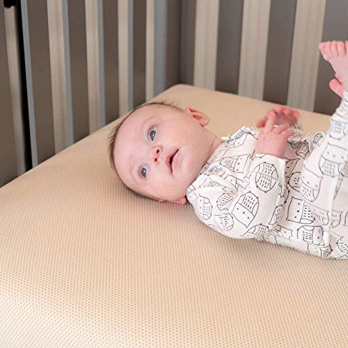 Naturepedic Organic Baby Crib Mattress - Lightweight Infant & Toddler Mattress - Waterproof Baby Bed Mattress for Crib