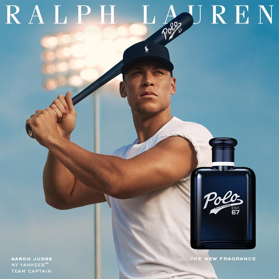 Ralph Lauren - Polo 67 - Eau de Toilette - Men's Cologne Refill Bundle - Woody & Solar Scent - With Sunflower, Bergamot, & Patchouli - Full Size