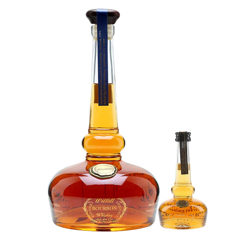 Willett Pot Still Reserve Bourbon 1.75 Liter and Willet Pot Still Bourbon 50ml Bundle - Nestor Liquor