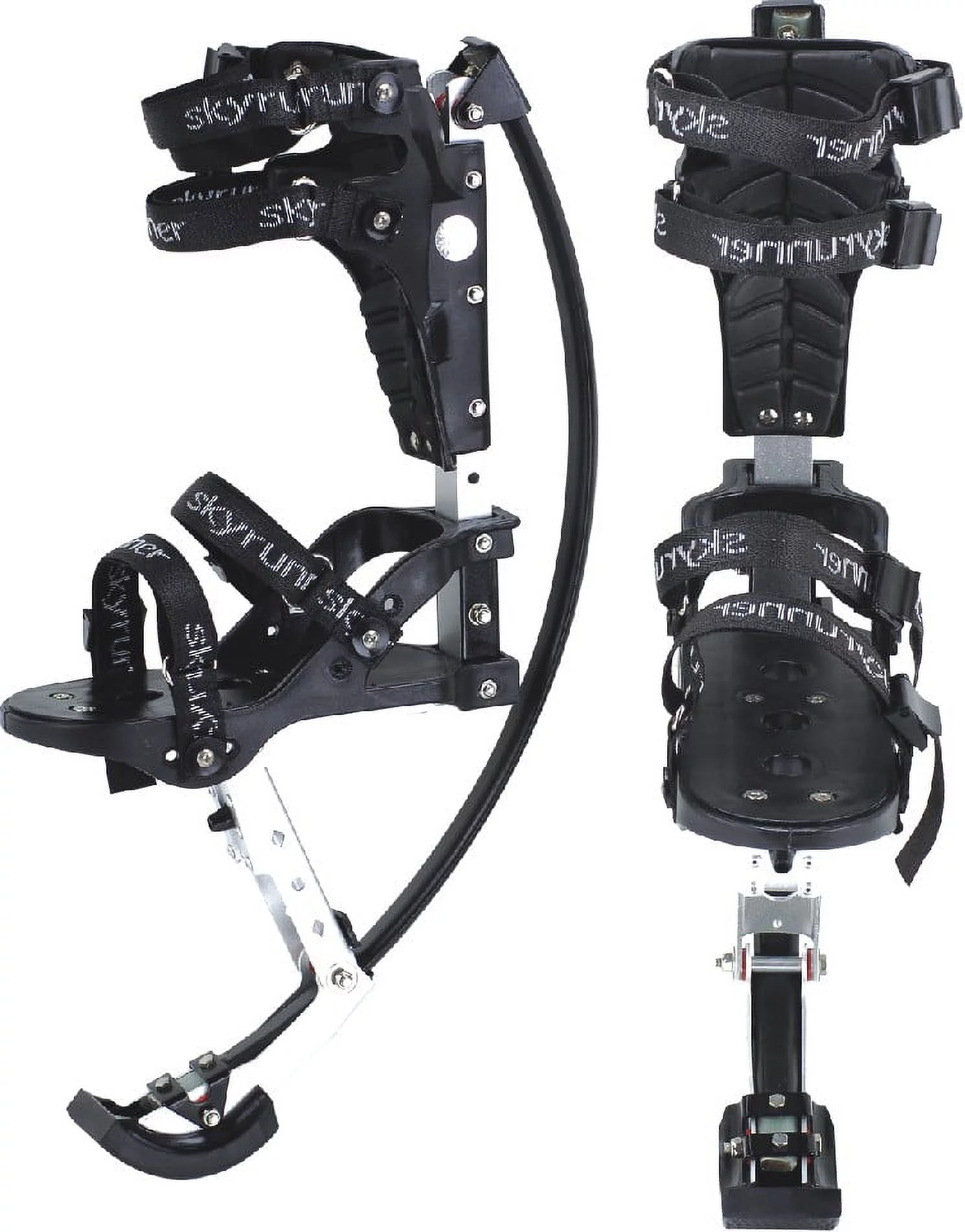 Kids/Child Youth Kangaroo Shoes Jumping Stilts Fitness Exercise (66-110lbs/30~50KG) Black