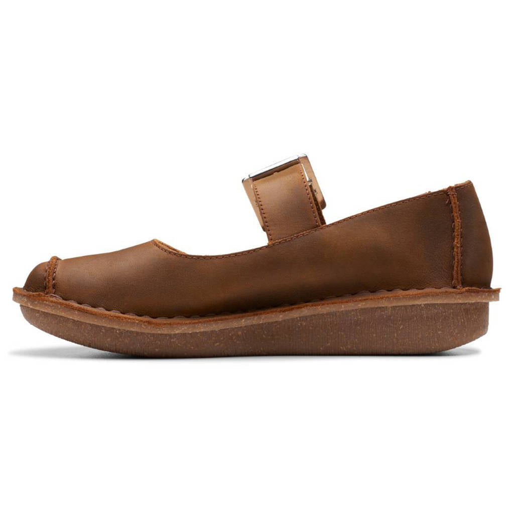 Clarks Funny Bar Leather Women’s Mary Jane Shoes