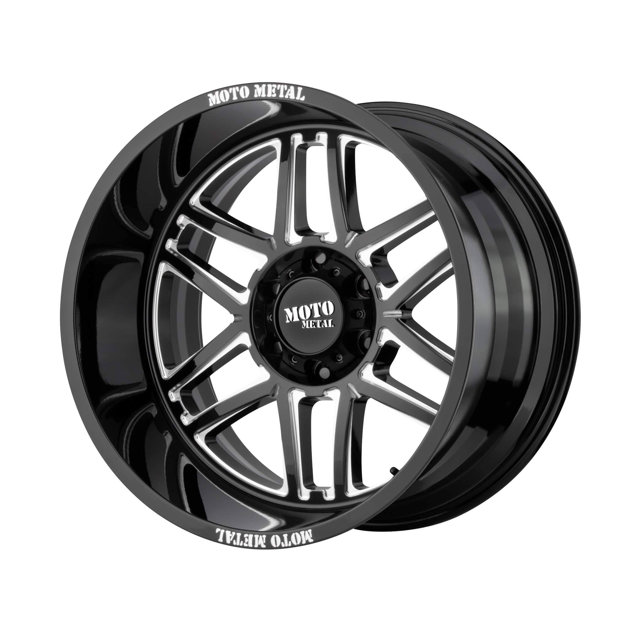 Moto Metal MO992 Folsom Gloss Black Milled 20x9 5x127 18mm (MO99229050318)