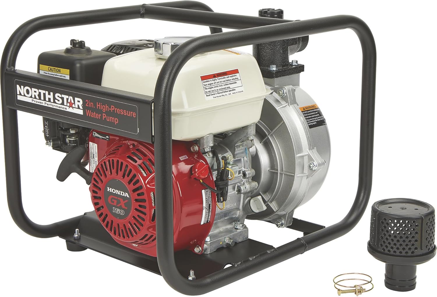 High-Press Water Pump 2in Ports 94 PSI Honda Eng