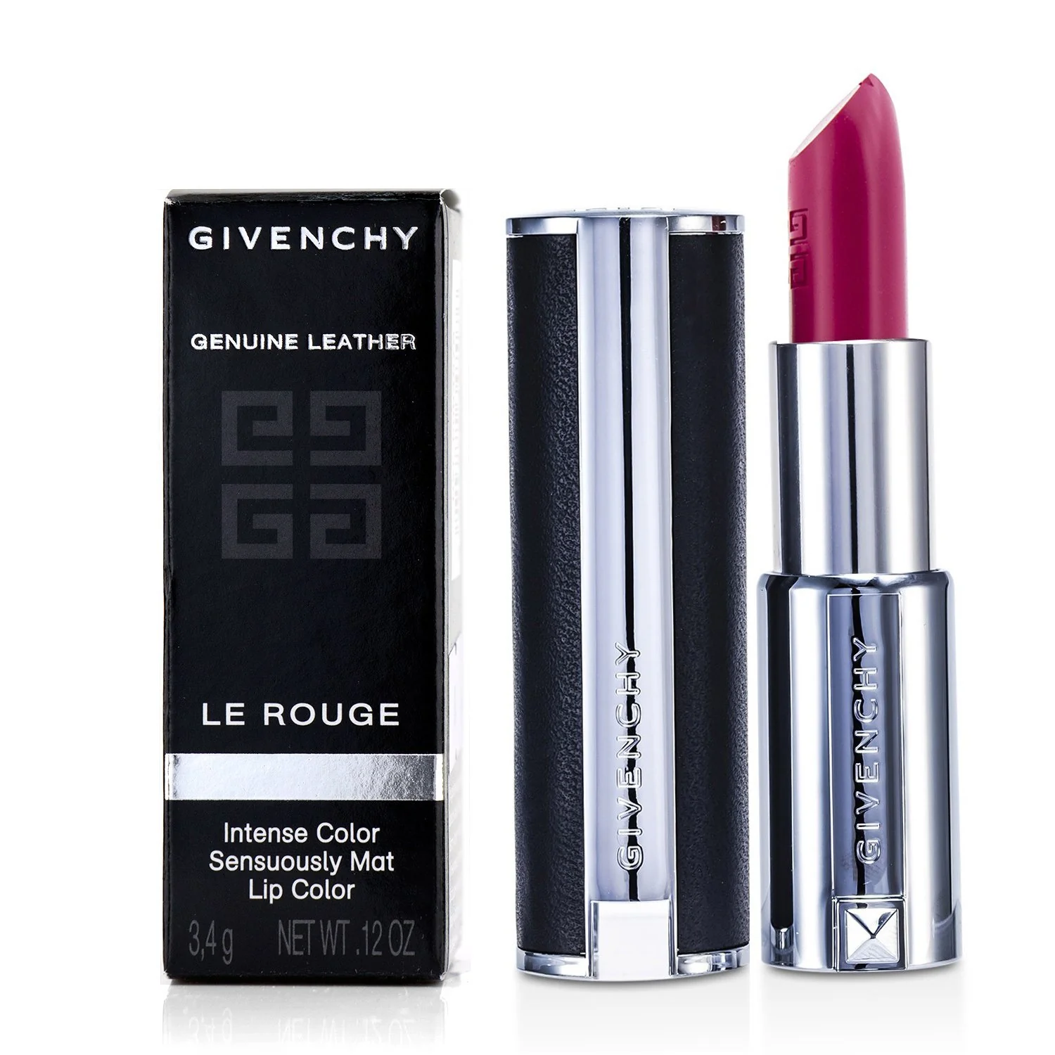 Givenchy Le Rouge Intense Color Sensuously Mat Lipstick - # 202 Rose Dressing  3.4g/0.12oz
