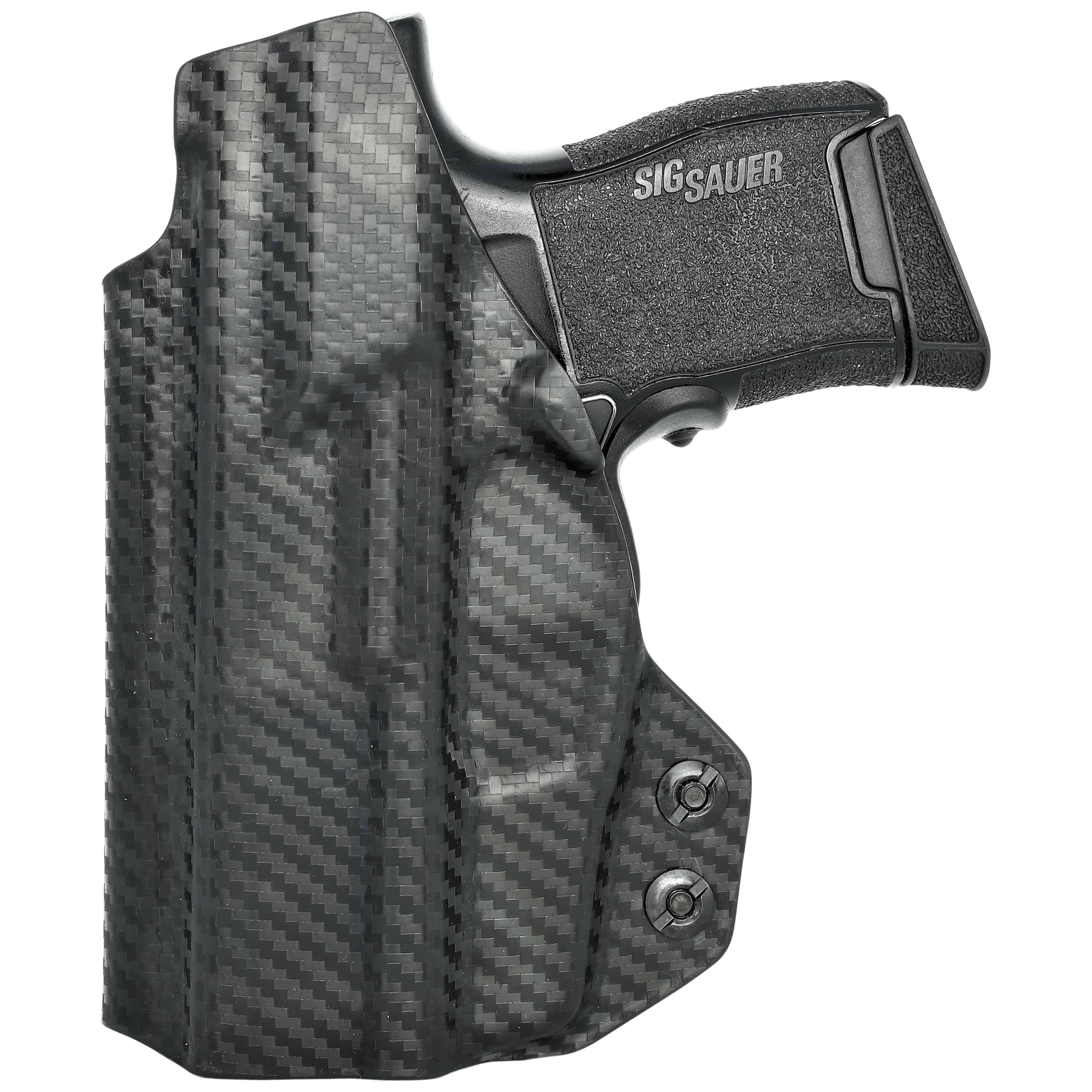 Sig Sauer P365 w/Lima Laser IWB Kydex Holster Black / Left Hand