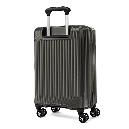 Travelpro Maxlite Air Hardside Expandable Carry on Luggage, 8 Spinner Wheels, Lightweight Hard Shell Polycarbonate Suitcase, Shadow Grey