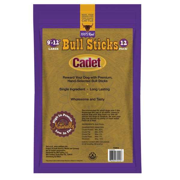Cadet Bull Sticks - Pet Supplies online store