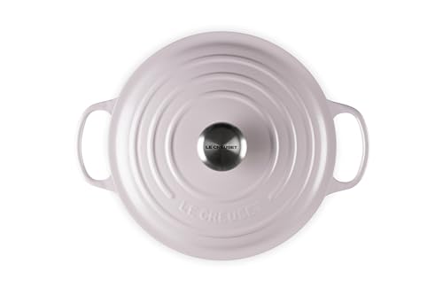 Le Creuset Enameled Cast Iron Signature Round Dutch Oven, 5.5 qt., Cerise