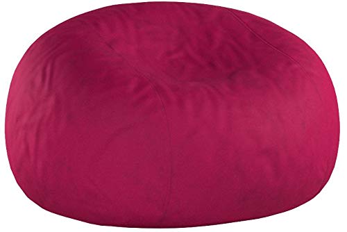 Chill Sack Bean Bag Chair - 5' Giant Memory Foam Lounge Chair with Soft Microfiber Cover – Cozy Furniture for Living Room, Dorm