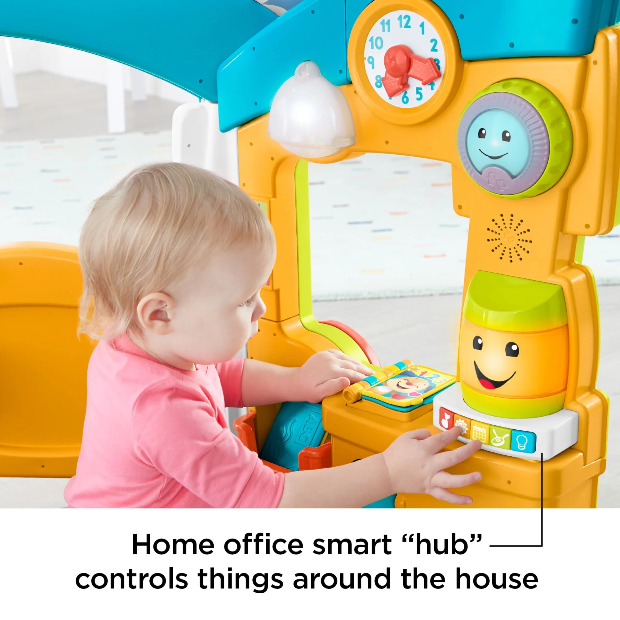 Fisher-Price Laugh & Learn Playhouse Educational Toy for Babies & Toddlers, Smart Learning Home