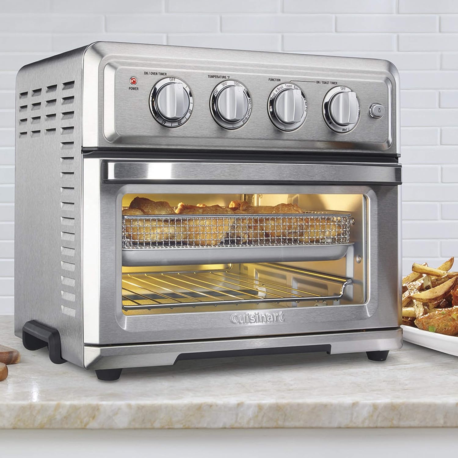 1800 Watt Stainless Steel Air Fryer/Convection Toaster Oven