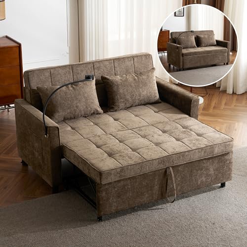 Merax 3 in 1 Convertible Sleeper Sofa Bed