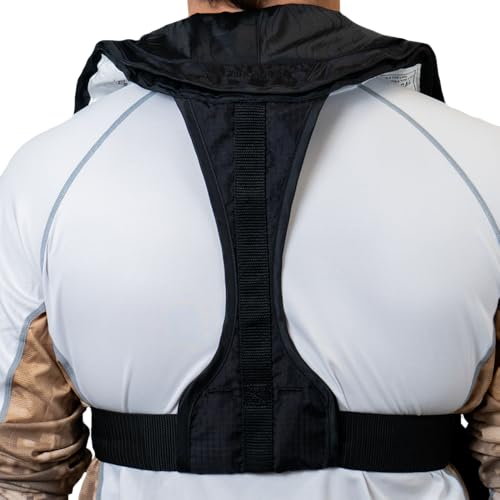BLUESTORM Stratus 35 Inflatable Life Jacket PFD for Adults | US Coast Guard (USCG) Approved Automatic Self Inflating Life Vest Preserver with Manual