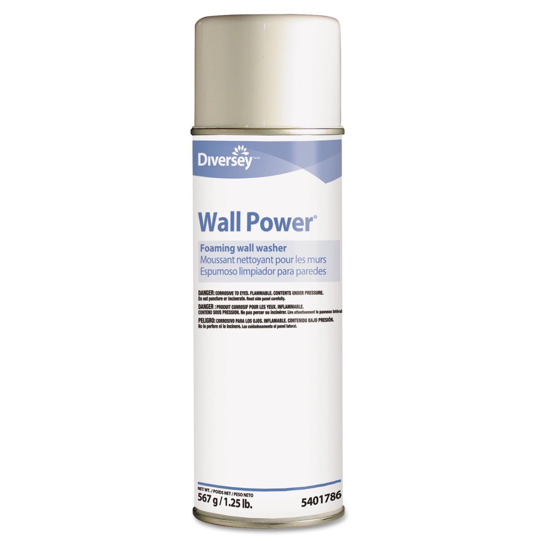 Diversey Wall Power Foaming Wall WASHER, 20 oz Can, 12-carton