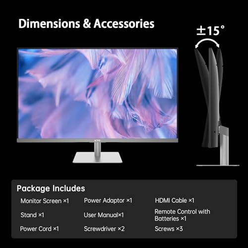 25 Inch Portable TV - Smart Touch Screen with Google Play, Android 14, Qualcomm 8G RAM+128G Storage, 1080P Smart Handy TV with 8MP Camera and Battery
