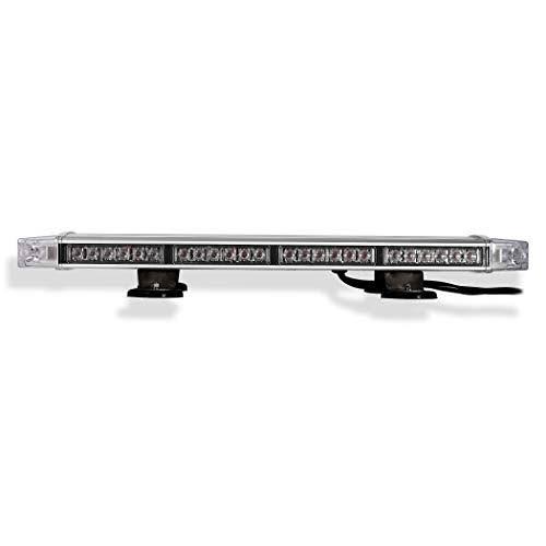 LEDQUSA Condor TIR Emergency 3 Watt Low Profile Magnetic Roof Mount Mini LED Light Bar 23in (Red)