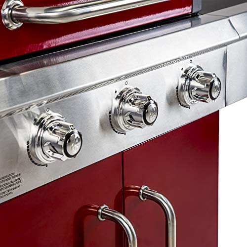 Dyna-Glo 3 Burner Red LP Gas Grill