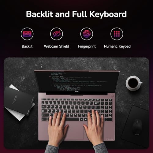 NIMO 15.6" IPS FHD-Gaming-Laptop, 8 Cores AMD Ryzen 7 6800H 32GB DDR5 RAM 2TB SSD (Beat i7-12700H