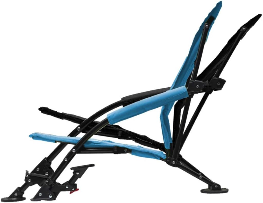 STRONGBACK Low Gravity Recliner Beach Chair Heavy Duty Portable Camping and Lounge Travel Outdoor Seat with Built-in Lumbar Support