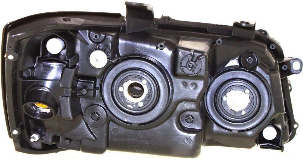 For 2004 2005 2006 Toyota Highlander Headlight Assembly Pair Driver and Passenger Side w/Bulbs DOT Certified For TO2502151