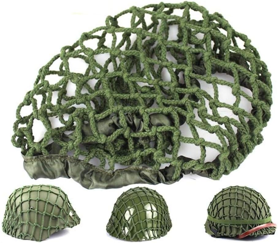 ZPP WWII US Army M1 Helmet Steel Field Green Replica with Liner Repro Pack of 2