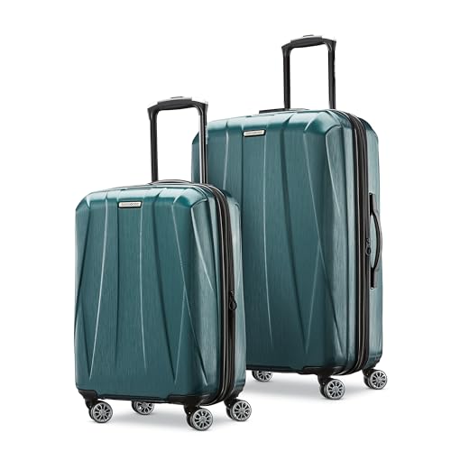 Samsonite Centric 2 Hardside Expandable Luggage with Spinner Wheels, Black, Carry-On 20-Inch