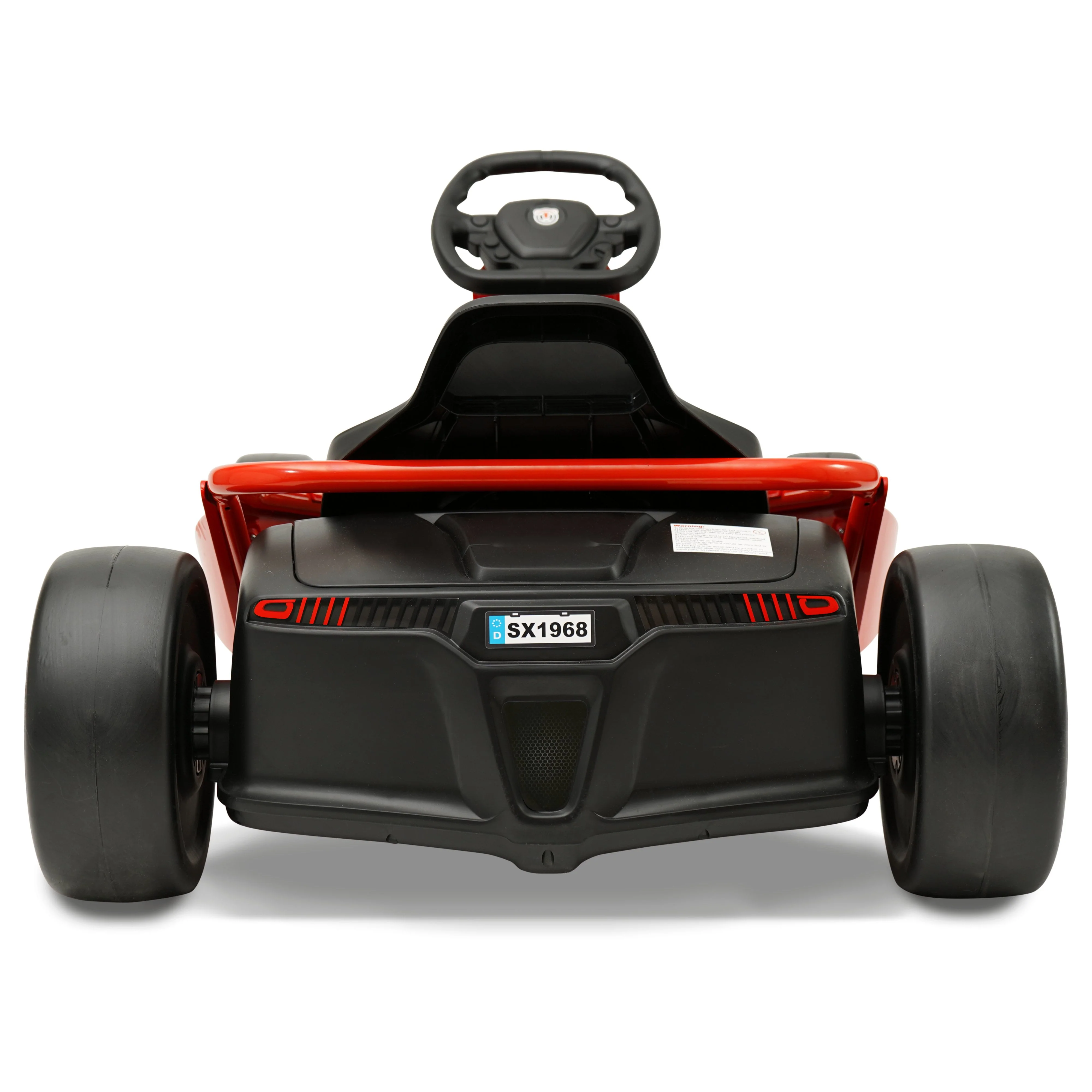 Hyper Toys 24V Drifting Go Kart Ride On for Kids, Red